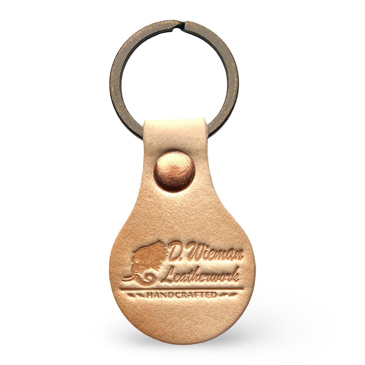 D. Wieman Leatherwork Keychains