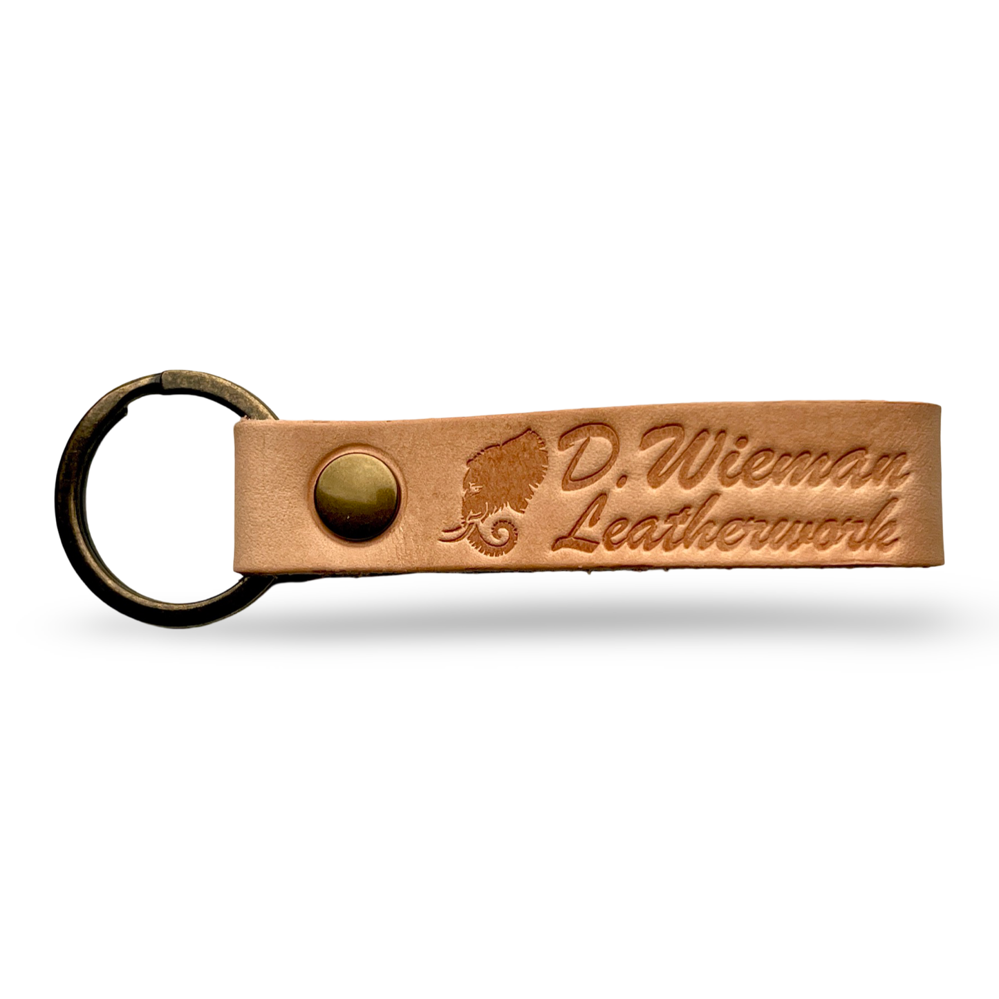 D. Wieman Leatherwork Keychains
